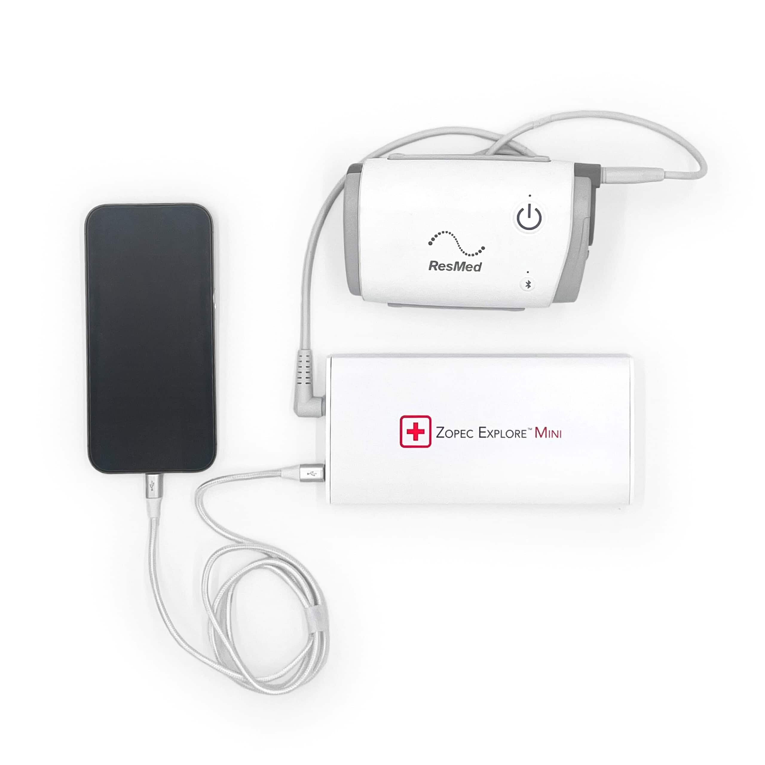 zopec explore™ mini cpap battery