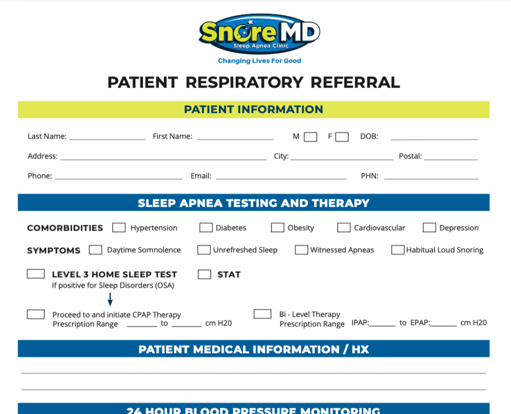 Alberta Referral Form Dec 2025 screenshot