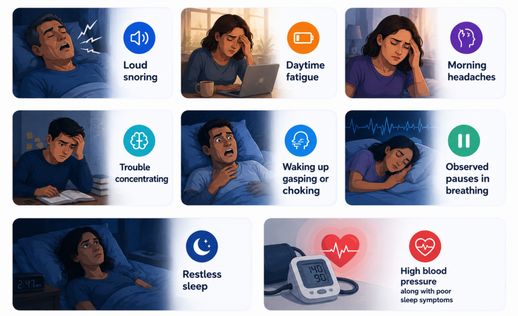 Apnea symptoms