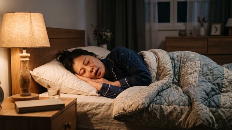 woman wife snoring sleep apnea test testing