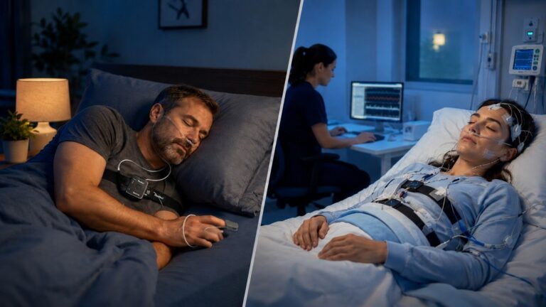 sleep test vs sleep study