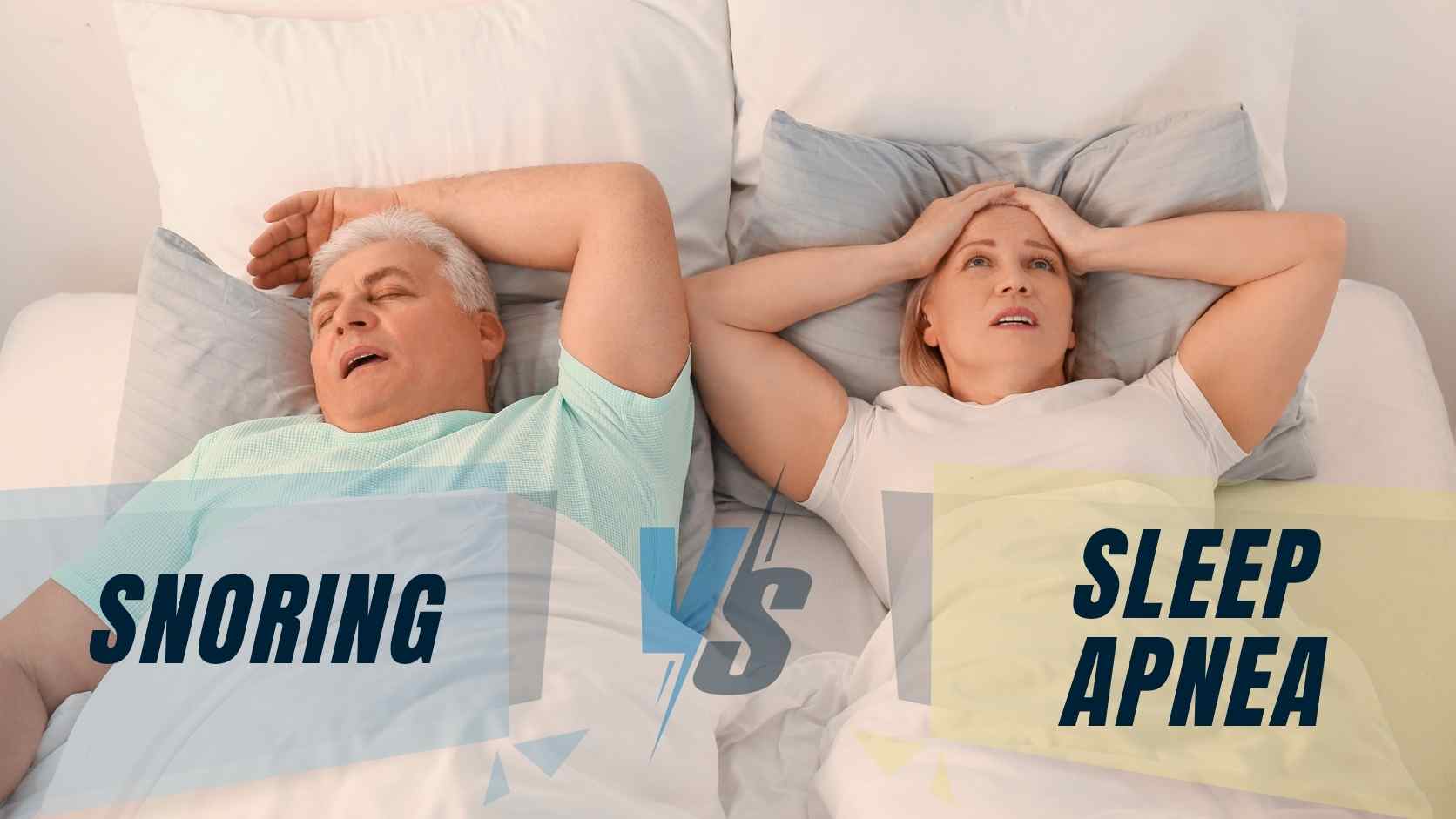 Snoring vs Sleep Apnea