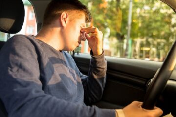 driving sleepy tired