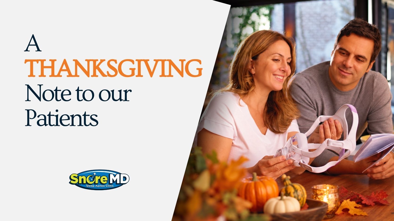 snore md thanksgiving cpap mask sleep test